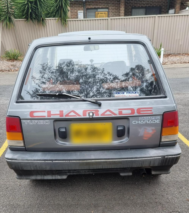 Charade Daihatsu Gen Charade G Turbo Hatch Door Classicregister